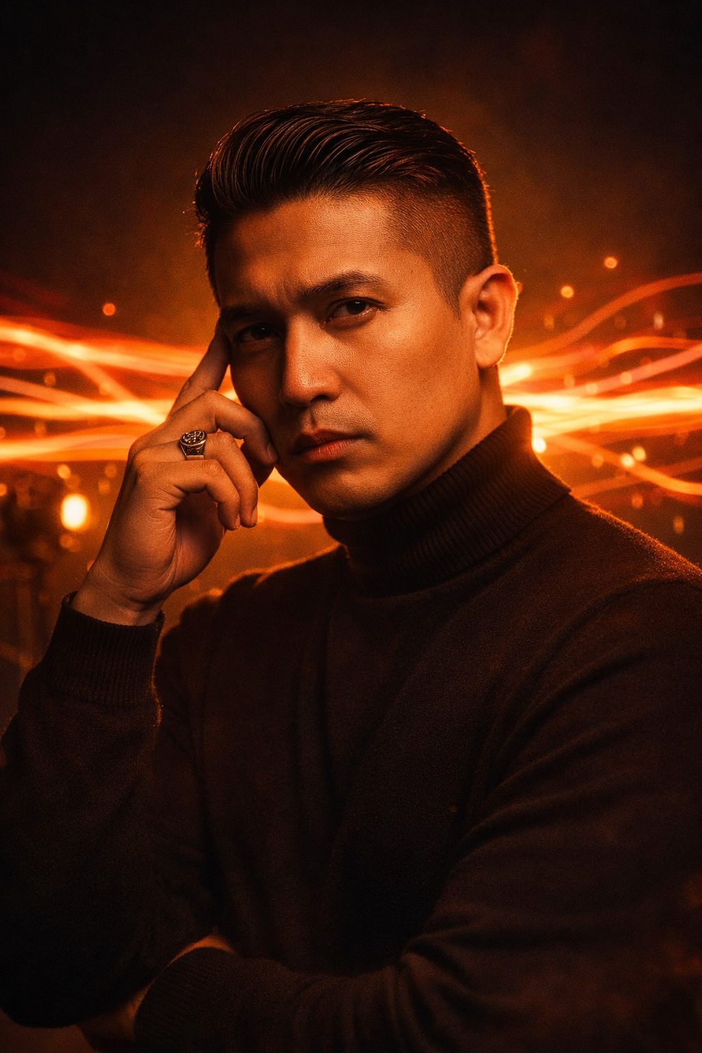 Filmmaker with camera